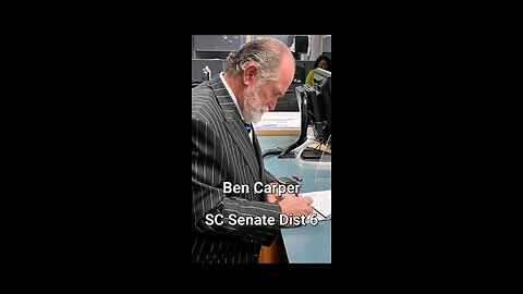 Dr Ben Carper SC Senate District 6