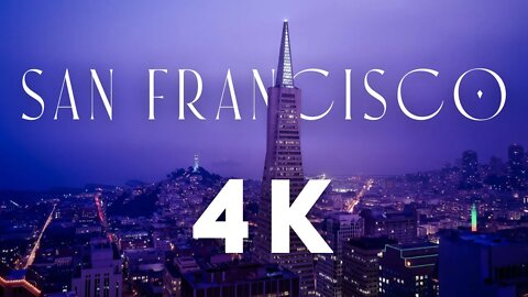 San Francisco 4K Drone | Golden Gate Bridge 4K | 4K Aerial View