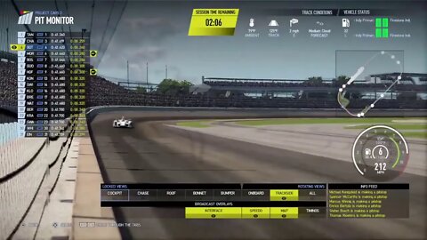 Project Cars 2: Faux Indy 500 Final Practice