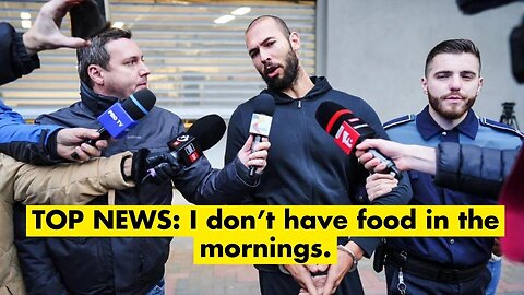TOP NEWS I don’t have food in the mornings-Tate