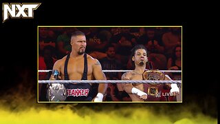 CARMELLO HAYES Halts The Golden Night Of BRON BREAKKER & WES LEE : NXT 11/1/22