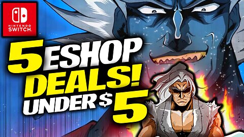 5 Unbelievable NEW Low Price Eshop DEALS Under $5 + Free Game Give Away! New Nintendo Switch Sale!