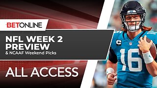 NFL Week 2 Preview & Expert Predictions + NCAAF Odds & MLB Post Season | BetOnline All Access