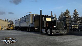 ATS Gameplay | Peterbilt 379 | Astoria OR to Seattle WA | Used Packaging 34,618lb