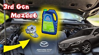 Mazda 2.5L Water Pump and How To Bleed Coolant