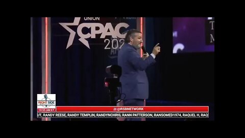 Sen. Cruz Delivers Remarks at CPAC 2021