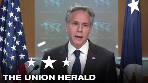 Secretary of State Blinken Delivers Remarks to the Press