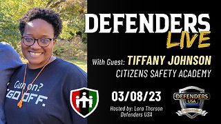 The 2nd Amendment Is For Everyone | Tiffany Johnson, Citizens Safety Academy | Defenders LIVE