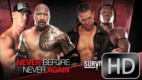 FULL MATCH - John Cena & The Rock vs. The Miz & R-Truth: Survivor Series