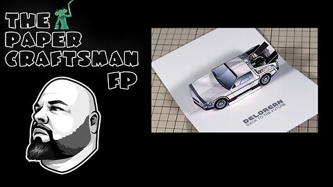 Paper Crafting with FP! LIVE - Episode #6 [DeLorean Time Machine]