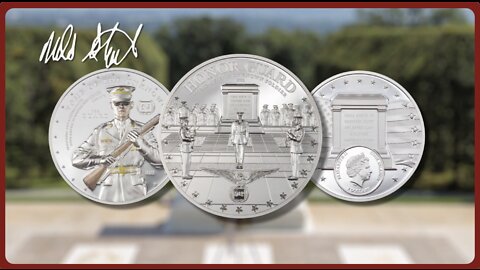 Tomb of the Unknown Soldier ~ 1oz, 2oz, 5oz Silver Coins 2022 ~ A Miles Standish Coin Series