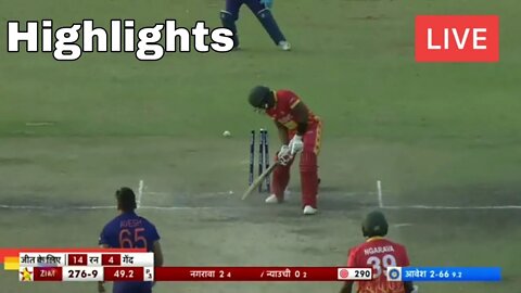 3rd ODI | Hindi | Highlights | India Tour Of Zimbabwe | 22th August 2022