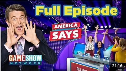 America Says | FULL EPISODE | Game Show Network