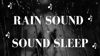 How a Simple Rain Sound Helps YOU Sleep Better at Night