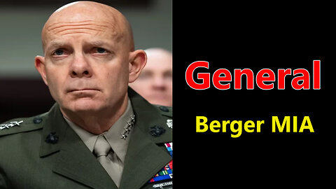 General Berger MIA