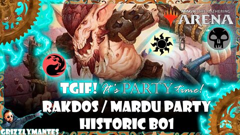 Magic Arena - Bo1 Historic - Rakdos/ Mardu Party Time