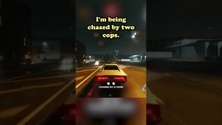 Being CHASED by POLICE in NFS Unbound #shorts