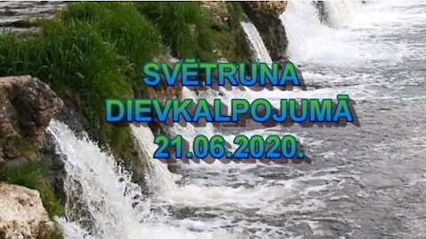 Svētruna dievkalpojumā, 21.06.2020