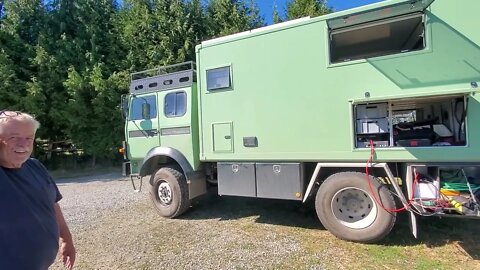 German Fire Truck 4X4 Custom RV