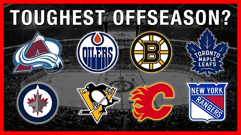 Which NHL Teams Have the TOUGHEST 2023 Offseason? (Top 10 Rankings, NHL Free Agency, Trades)