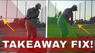 HOW TO FIX AN INSIDE TAKEAWAY IN GOLF | BE BETTER GOLF