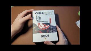 Rode VideoMicro - Got a mic finally
