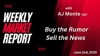 Buy the Rumor...Sell the News. Weekly Market Report with AJ Monte CMT 060223
