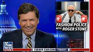 FASHION POLICE: Roger Stone Calls Out Don Lemon for Hoodie/Suit Jacket Combo on Tucker Carlson