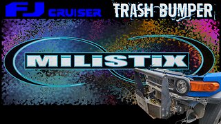 FJ cruiser Trash bumper build