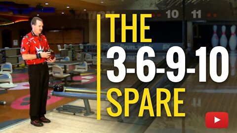 How to Make the 3-6-9-10 Spare - Bowling Tips from Walter Ray Williams, Jr.