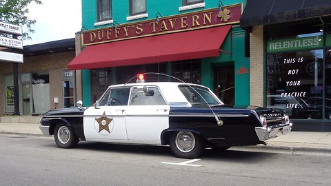 Mayberry RFD Squad / Police Car 1962 Ford Galaxie & Ride on My Car Story with Lou Costabile