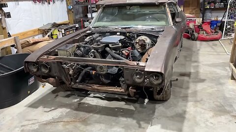 Tearing down the Front Clip of the '71 Buick GS - Episode 2
