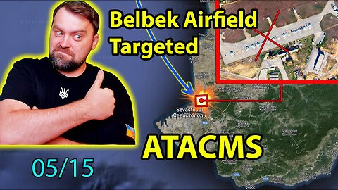 Update from Ukraine | Belbek airfield in Sevastopol, Crimea was targeted by ATCMS