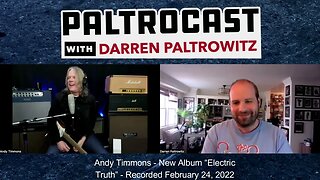 Andy Timmons interview with #2 with Darren Paltrowitz