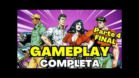 GAMEPLAY COMPLETA ATÉ ZERAR | Cadillacs and Dinosaurs (Arcade) - Parte 4 (Final)