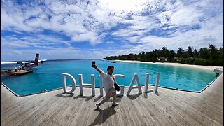Beautiful Beach Villa at Dhigali Resort, Maldives (part 1)