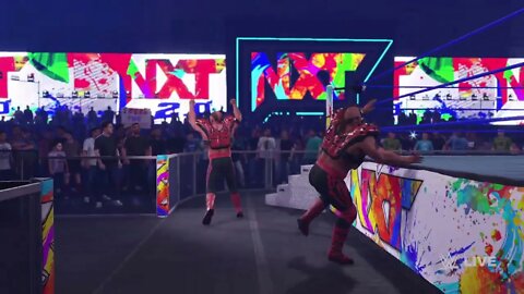 WWE 2k22 Road Warriors NXT 2 0 Entrance