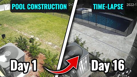 16-Day Pool Build Time-Lapse: From Groundbreaking to Completion in 122 Days