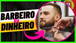 1.500 EUROS EM PORTUGAL, BARBEIRO DA MUITO DINHEIRO PARA O BOM PROFISSIONAL @Negritinh Pelo Mundo