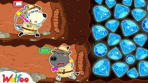 Keep It Up, Wolfoo! - Wolfoo's Adventure Into the Underground 🤩 @WolfooCanadaKidsCartoon