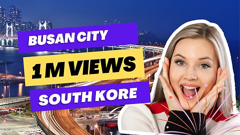 BUSAN CITY SOUTH KOREA VIEW