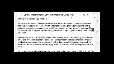 IMPORTANT EMAIL - International Government Fraud, Child Trafficking / Directed Energy Weapons