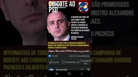 Bolsonaristas promovem boicote aos candidatos do PSD de Rodrigo Pacheco e Gilberto Kassab