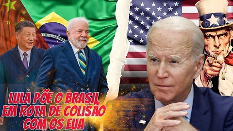 ATENÇÃO! BRASIL PODE SOFRER SANÇÕES. Lula coloca o BRASIL em situação PERIGOSA com os ESTADOS UNIDOS