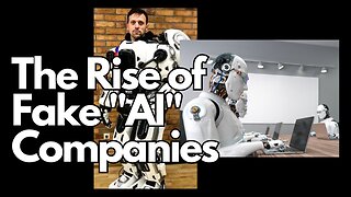 Many companies are starting to PEDDLE fake "AI" products for $$$!?