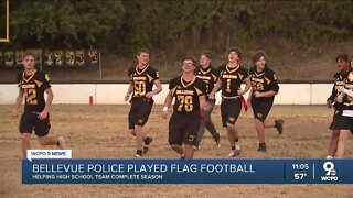 Bellevue community rallies for flag football game after season canceled