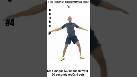 10 Best HIIT Workout Combinations to Burn Calories Fast #shorts