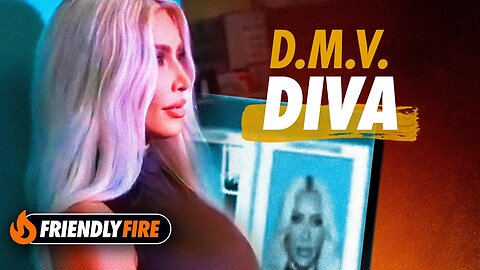 Kim Kardashian SHUTS DOWN DMV for Driver’s License Photo Shoot