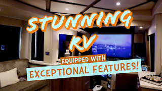 【RV Tour】Stunning RV - Equipped With Exceptional Features! Prevost Featherlite Coaches