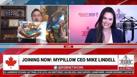 Mike Lindell is sending trucks with 10,000 pillows to support the freedom fighters up North